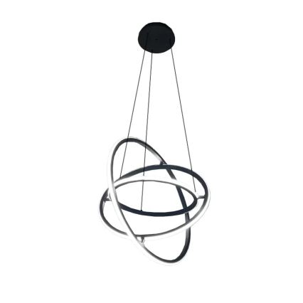 LED Stmívatelný lustr na lanku LED/105W/230V 3000-6500K pr. 60 cm + dálkové ovládání