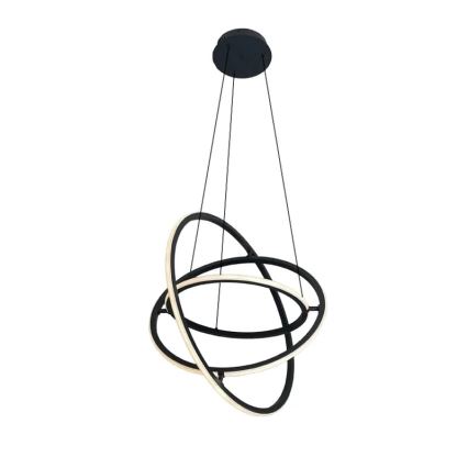 LED Stmívatelný lustr na lanku LED/105W/230V 3000-6500K pr. 60 cm + dálkové ovládání