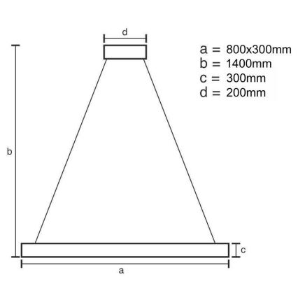 LED Stmívatelný křišťálový lustr na lanku LED/110W/230V 3000-6500K zlatá + dálkové ovládání