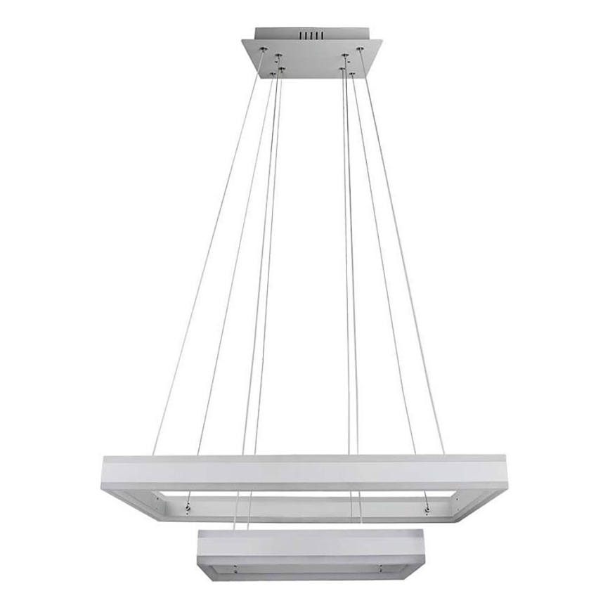 LED Stmívatelný lustr na lanku LED/113W/230V 3000K bílá