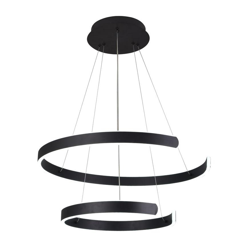 LED Stmívatelný lustr na lanku LED/120W/230V 3000-6500K + dálkové ovládání