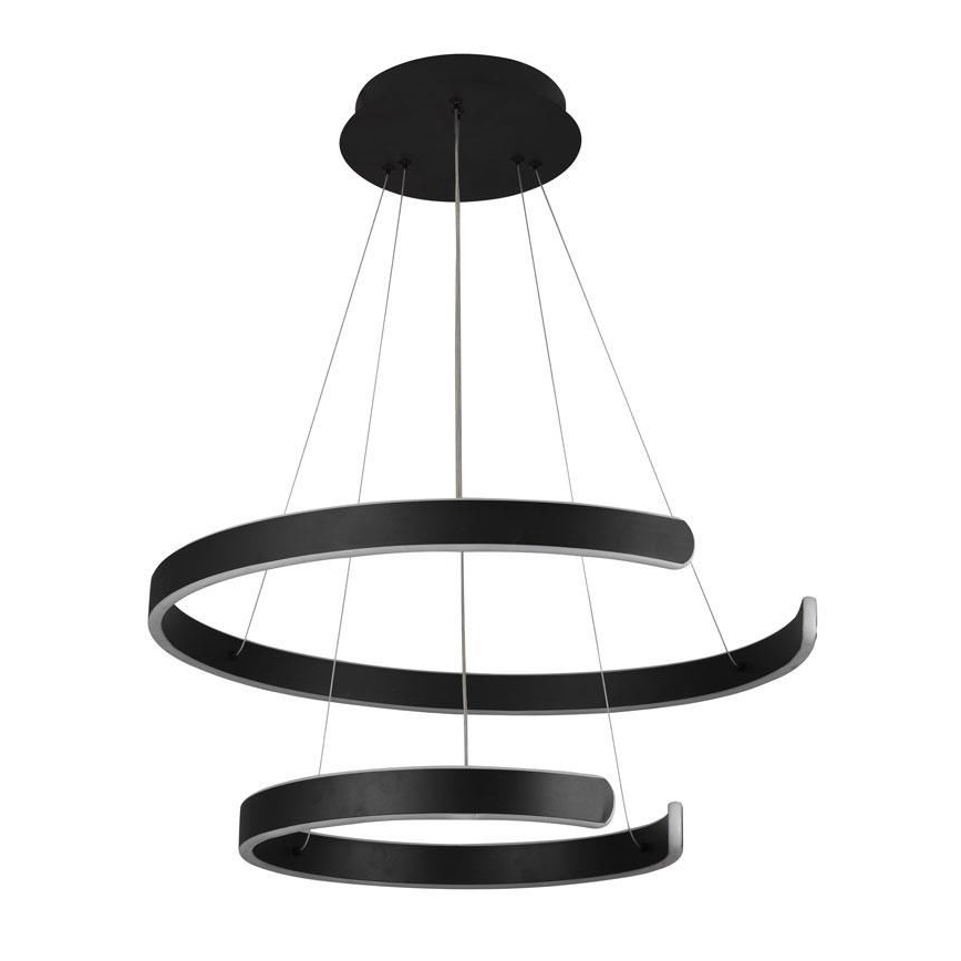 LED Stmívatelný lustr na lanku LED/120W/230V 3000-6500K + dálkové ovládání