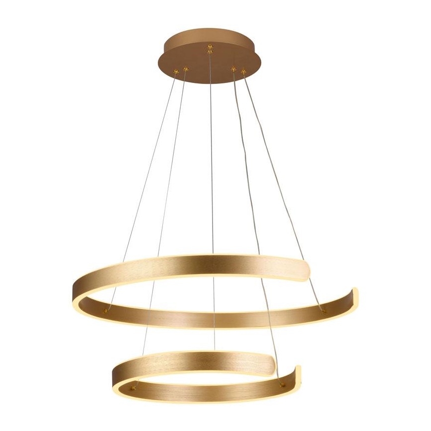 LED Stmívatelný lustr na lanku LED/120W/230V 3000-6500K + dálkové ovládání