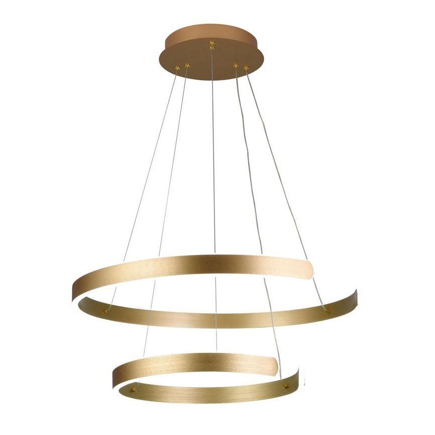 LED Stmívatelný lustr na lanku LED/120W/230V 3000-6500K + dálkové ovládání