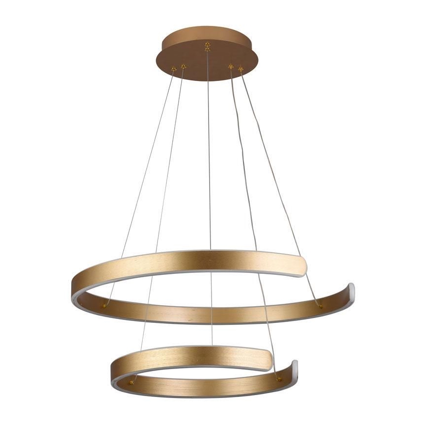 LED Stmívatelný lustr na lanku LED/120W/230V 3000-6500K + dálkové ovládání