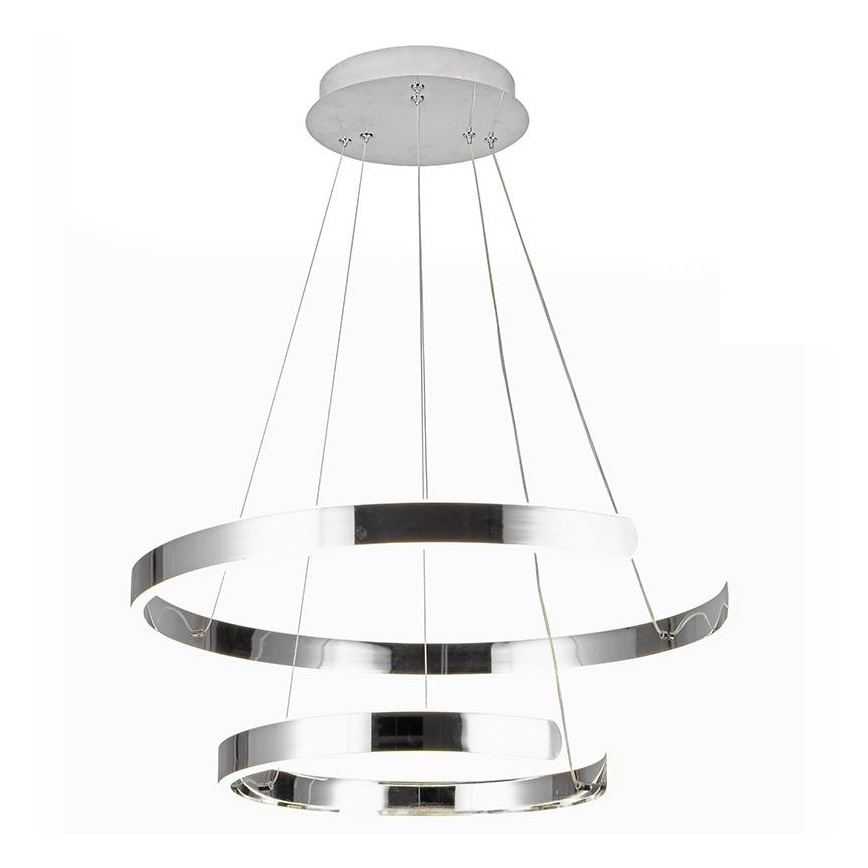 LED Stmívatelný lustr na lanku LED/120W/230V 3000-6500K + dálkové ovládání