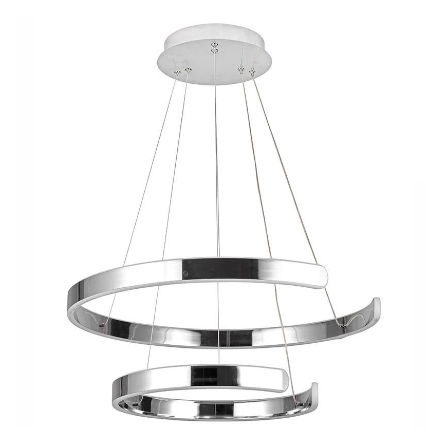 LED Stmívatelný lustr na lanku LED/120W/230V 3000-6500K + dálkové ovládání