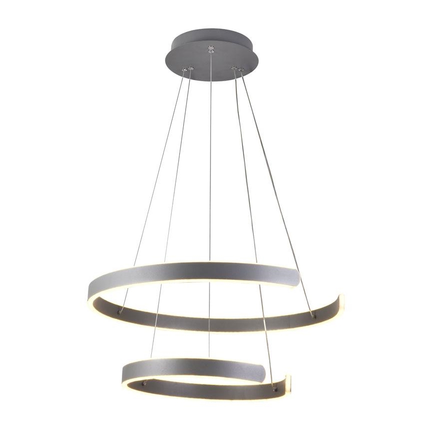 LED Stmívatelný lustr na lanku LED/120W/230V 3000-6500K + dálkové ovládání
