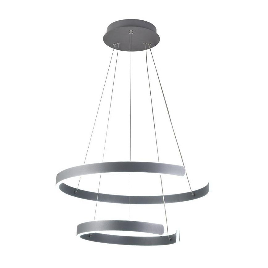 LED Stmívatelný lustr na lanku LED/120W/230V 3000-6500K + dálkové ovládání