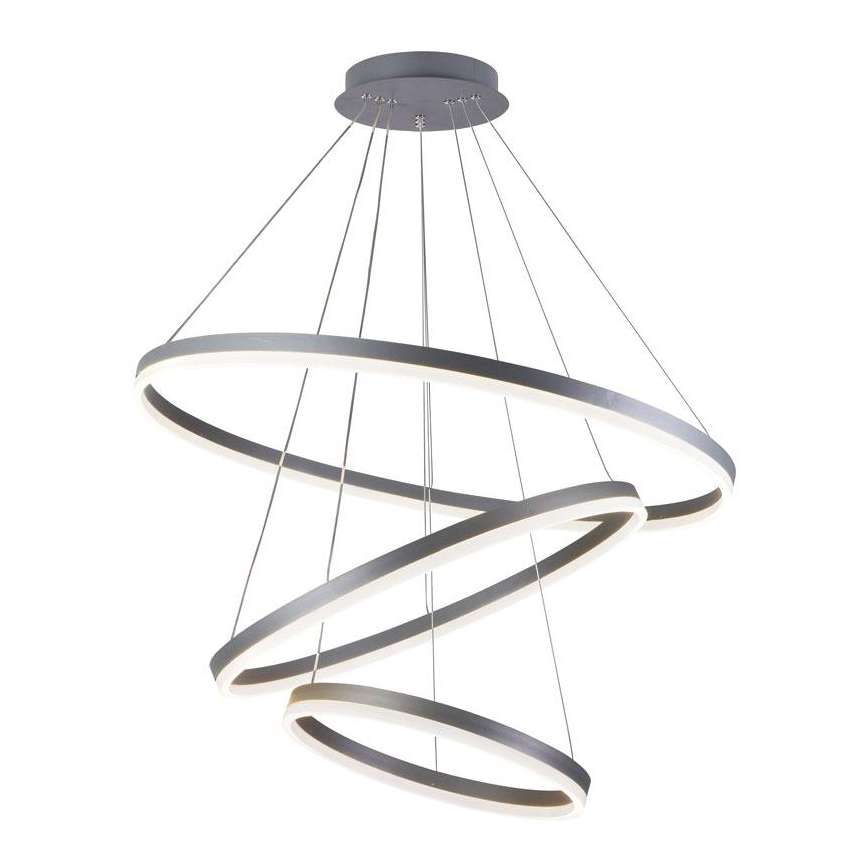 LED Stmívatelný lustr na lanku LED/125W/230V 3000-6500K + dálkové ovládání