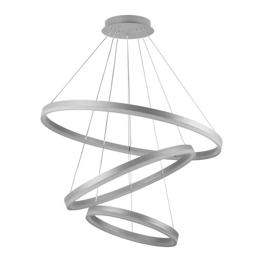 LED Stmívatelný lustr na lanku LED/125W/230V 3000-6500K + dálkové ovládání