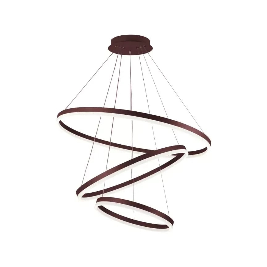 LED Stmívatelný lustr na lanku LED/125W/230V 3000-6500K + dálkové ovládání