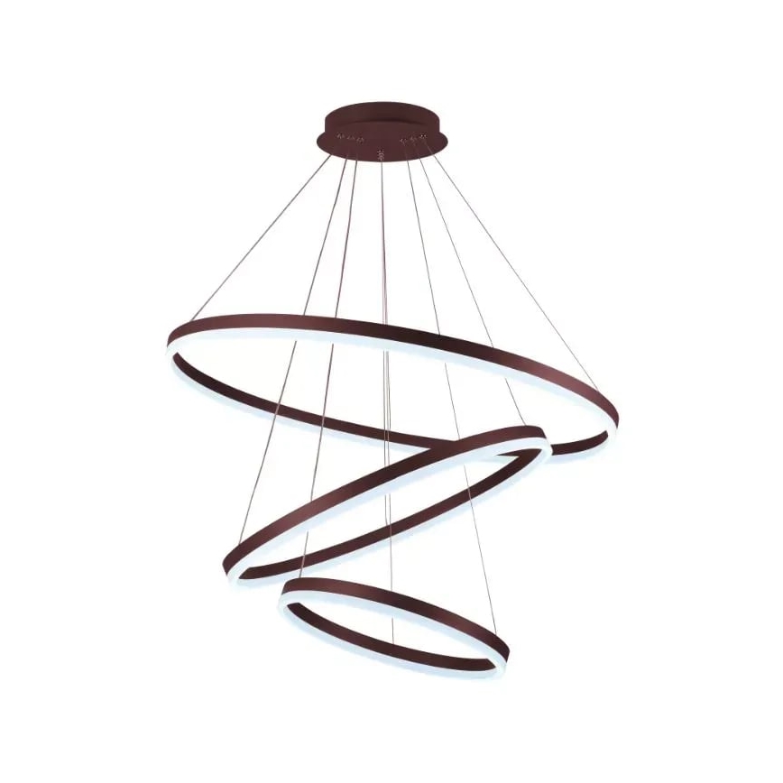 LED Stmívatelný lustr na lanku LED/125W/230V 3000-6500K + dálkové ovládání