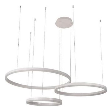 LED Stmívatelný lustr na lanku LED/125W/230V 3000-6500K pr. 80 cm + dálkové ovládání