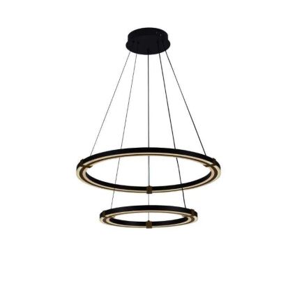 LED Stmívatelný lustr na lanku LED/130W/230V 3000-6500K + dálkové ovládání