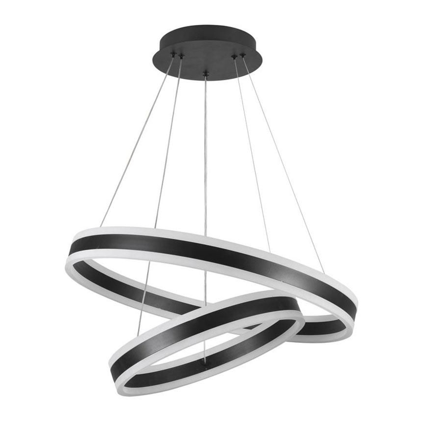 LED Stmívatelný lustr na lanku LED/135W/230V 3000-6500K + dálkové ovládání