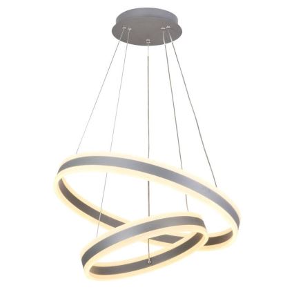 LED Stmívatelný lustr na lanku LED/135W/230V 3000-6500K pr. 60 cm + dálkové ovládání