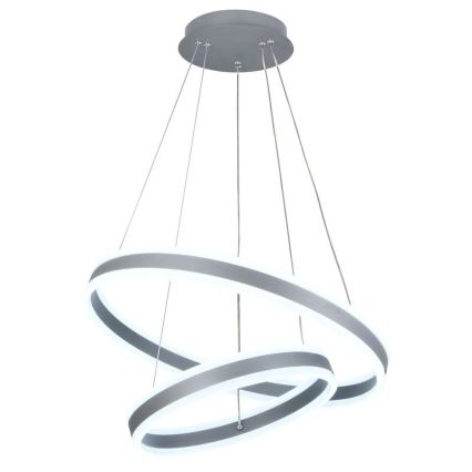 LED Stmívatelný lustr na lanku LED/135W/230V 3000-6500K pr. 60 cm + dálkové ovládání