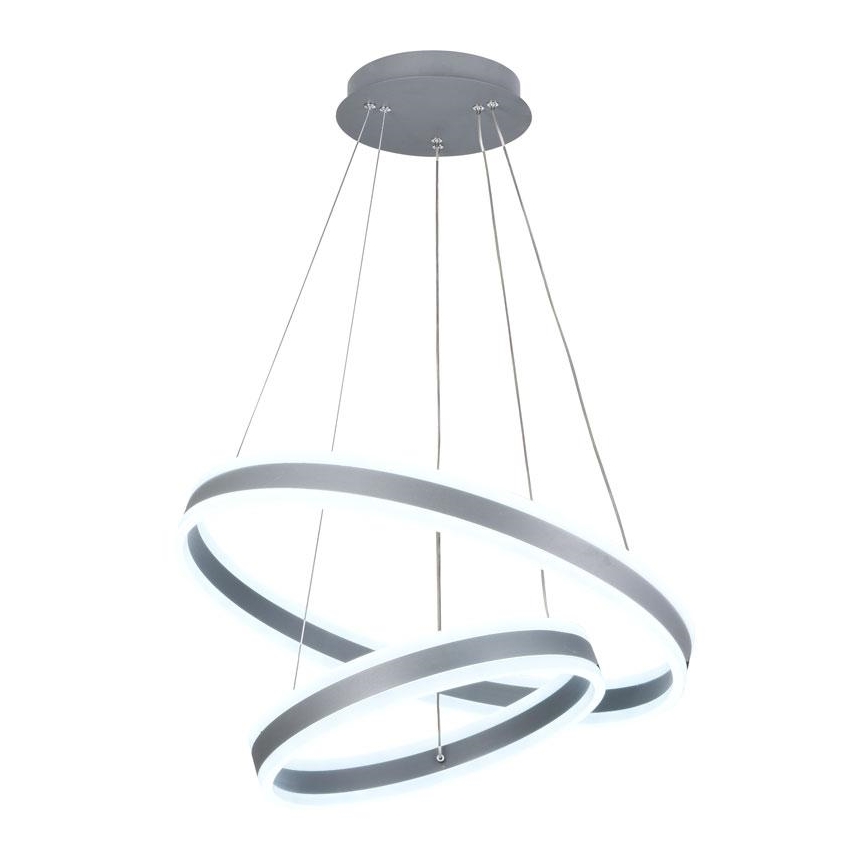 LED Stmívatelný lustr na lanku LED/135W/230V 3000-6500K pr. 60 cm + dálkové ovládání