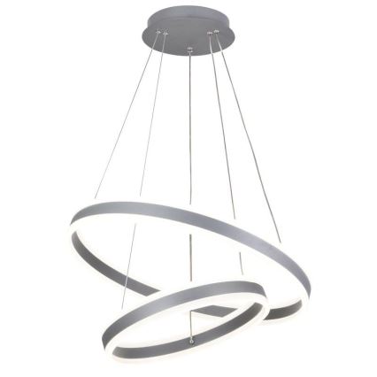LED Stmívatelný lustr na lanku LED/135W/230V 3000-6500K pr. 60 cm + dálkové ovládání