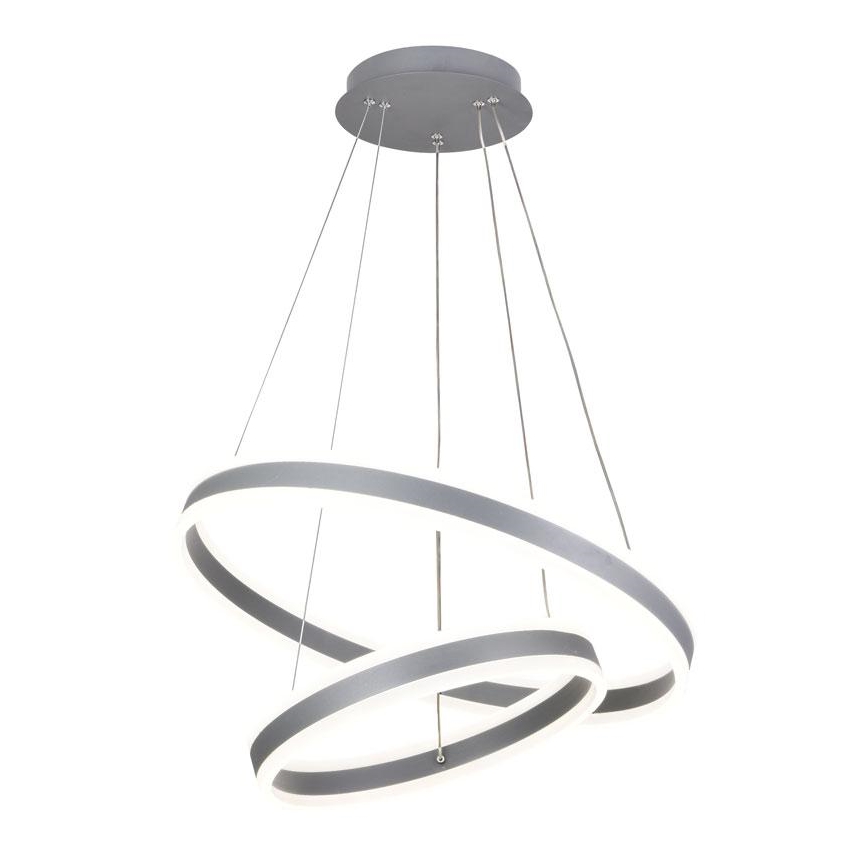 LED Stmívatelný lustr na lanku LED/135W/230V 3000-6500K pr. 60 cm + dálkové ovládání