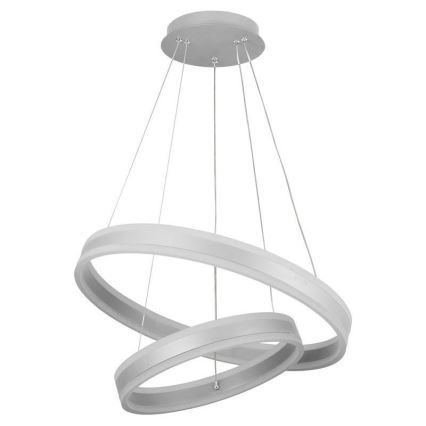 LED Stmívatelný lustr na lanku LED/135W/230V 3000-6500K pr. 60 cm + dálkové ovládání