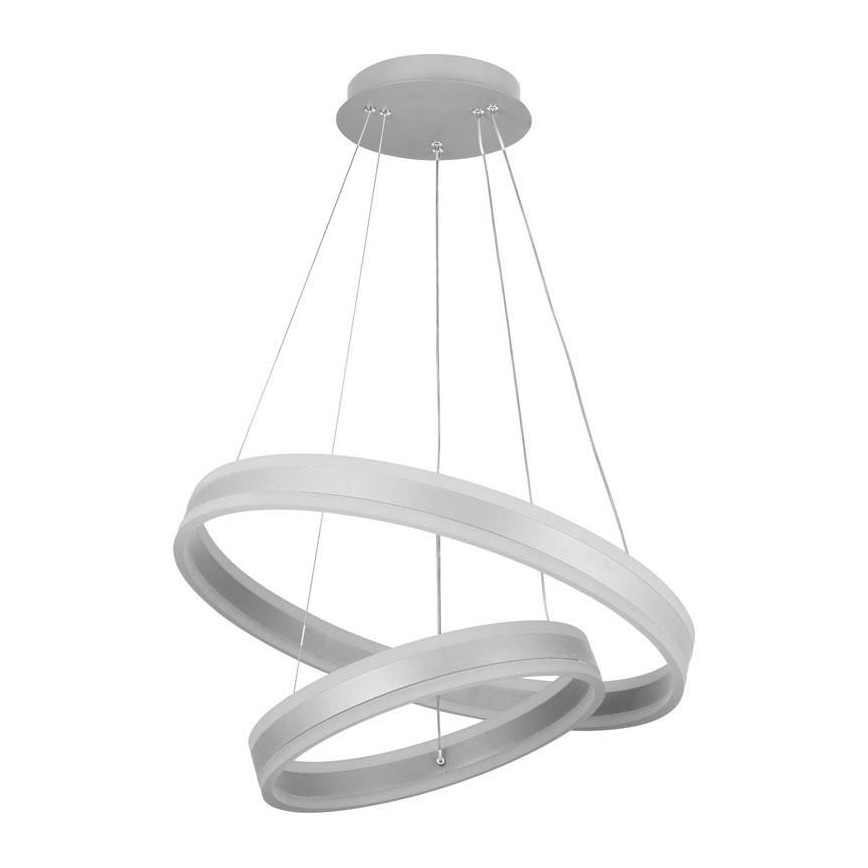 LED Stmívatelný lustr na lanku LED/135W/230V 3000-6500K pr. 60 cm + dálkové ovládání