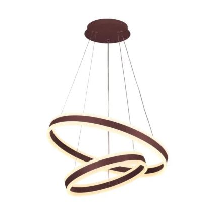LED Stmívatelný lustr na lanku LED/135W/230V 3000-6500K pr. 60 cm + dálkové ovládání