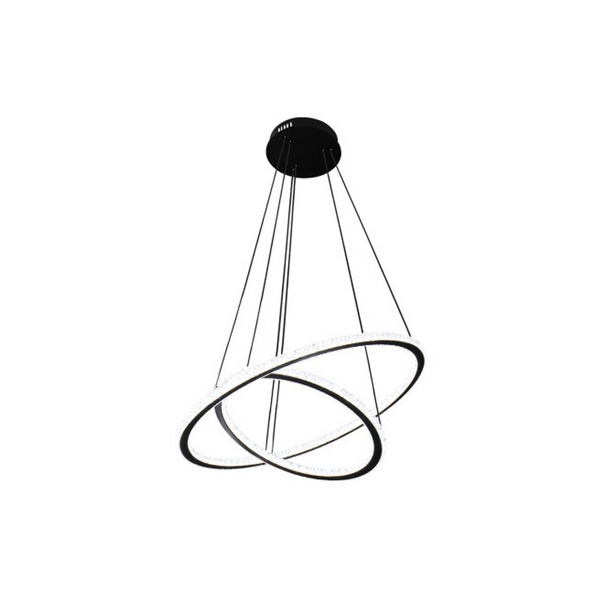 LED Stmívatelný lustr na lanku LED/150W/230V 3000-6500K + dálkové ovládání