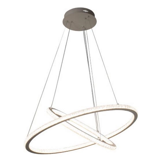 LED Stmívatelný lustr na lanku LED/150W/230V 3000-6500K + dálkové ovládání