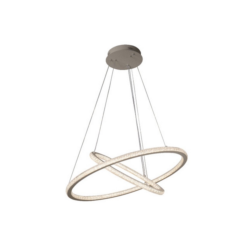 LED Stmívatelný lustr na lanku LED/150W/230V 3000-6500K + dálkové ovládání