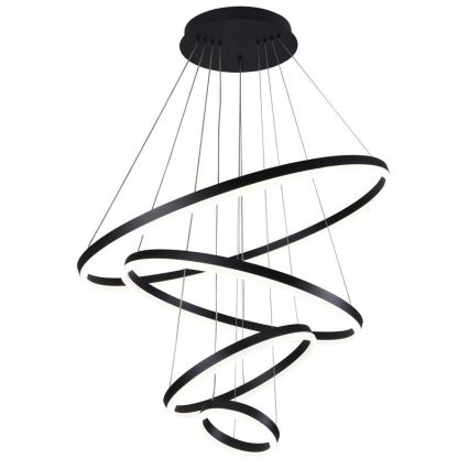 LED Stmívatelný lustr na lanku LED/165W/230V 3000-6500K pr. 80 cm + dálkové ovládání