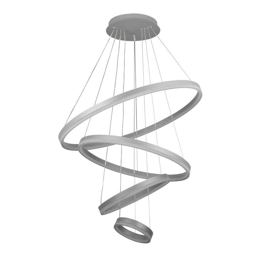 LED Stmívatelný lustr na lanku LED/165W/230V 3000-6500K pr. 80 cm + dálkové ovládání