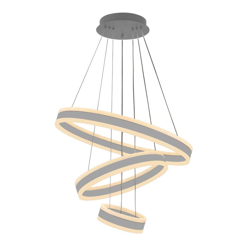 LED Stmívatelný lustr na lanku LED/165W/230V 3000-6500K + dálkové ovládání