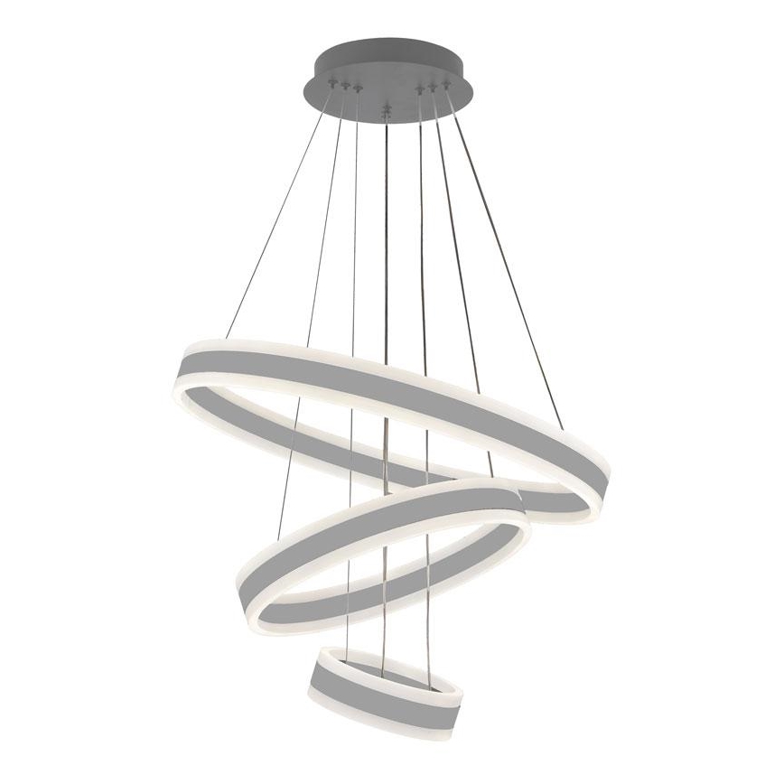LED Stmívatelný lustr na lanku LED/165W/230V 3000-6500K + dálkové ovládání