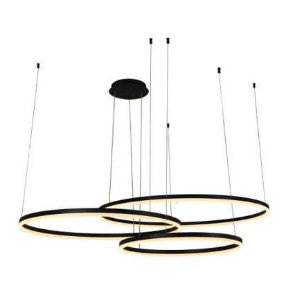 LED Stmívatelný lustr na lanku LED/170W/230V 3000-6500K + dálkové ovládání