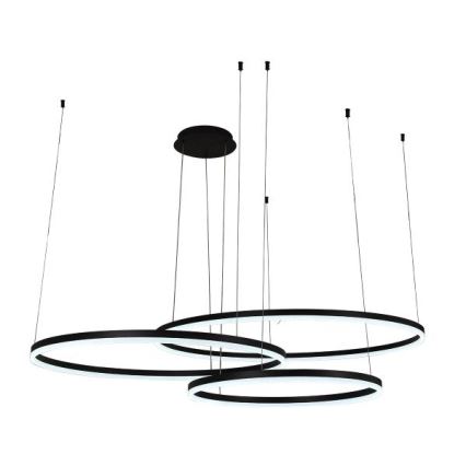 LED Stmívatelný lustr na lanku LED/170W/230V 3000-6500K + dálkové ovládání