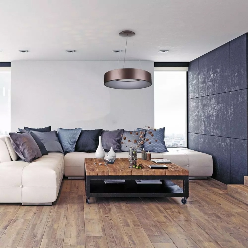 LED Stmívatelný lustr na lanku LED/20W/230V