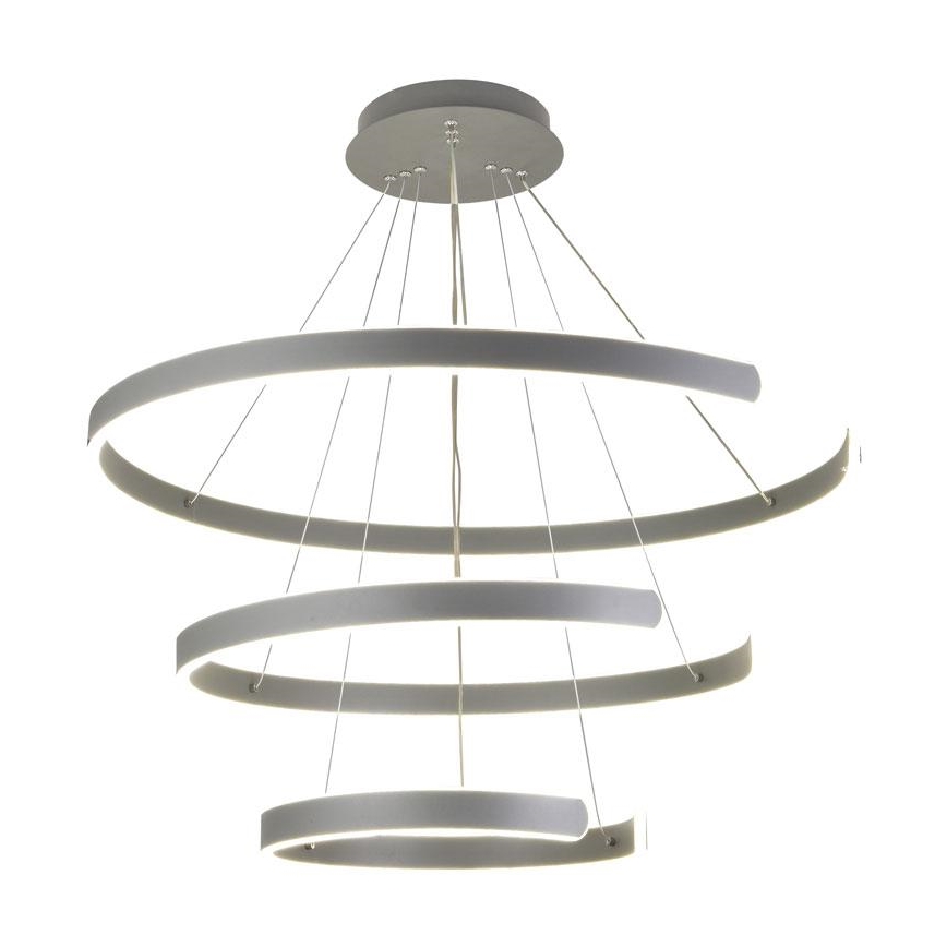 LED Stmívatelný lustr na lanku LED/220W/230V 3000-6500K + dálkové ovládání
