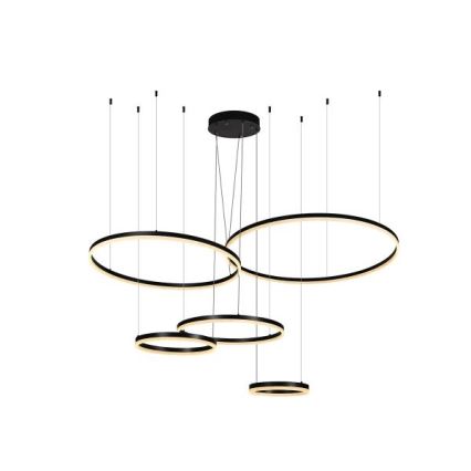 LED Stmívatelný lustr na lanku LED/220W/230V 3000-6500K pr. 100 cm + dálkové ovládání