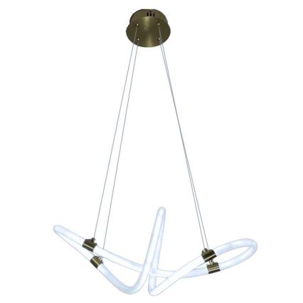 LED Stmívatelný lustr na lanku LED/25W/230V 3000-6500K + dálkové ovládání