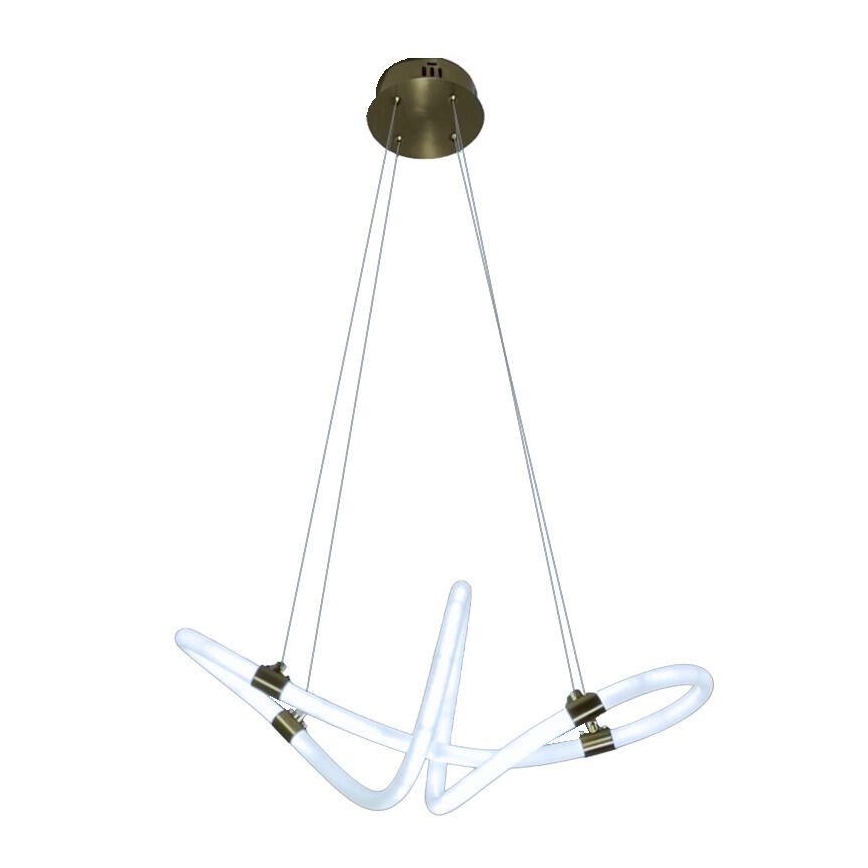 LED Stmívatelný lustr na lanku LED/25W/230V 3000-6500K + dálkové ovládání