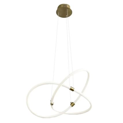 LED Stmívatelný lustr na lanku LED/30W/230V 3000-6500K pr. 49,9 cm + dálkové ovládání