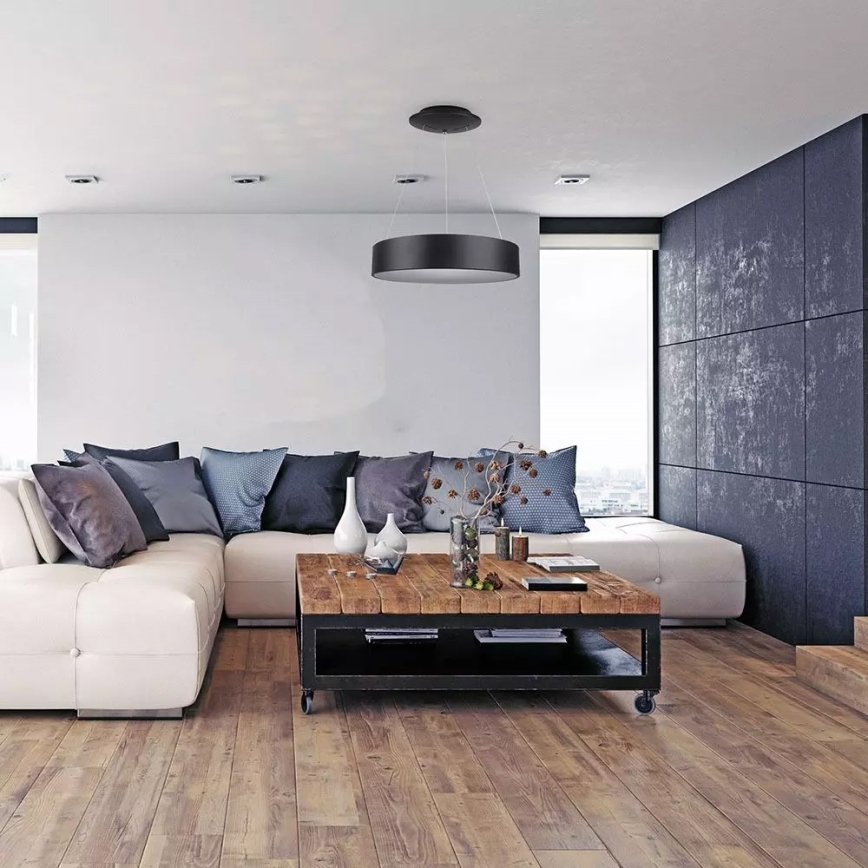 LED Stmívatelný lustr na lanku LED/30W/230V