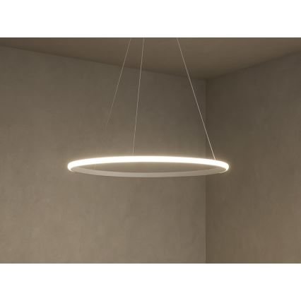 LED Stmívatelný lustr na lanku LED/32W/230V 3000-6500K pr. 60 cm + dálkové ovládání