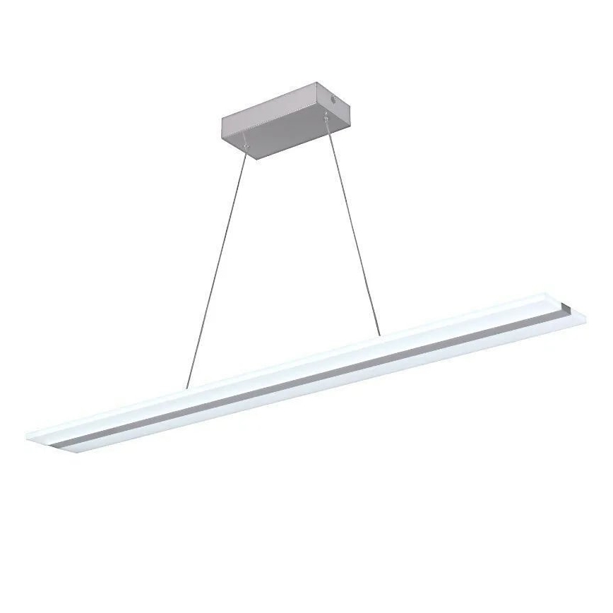 LED Stmívatelný lustr na lanku LED/40W/230V 3000-6500K bílá + dálkové ovládání