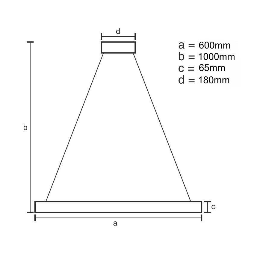 LED Stmívatelný křišťálový lustr na lanku LED/40W/230V 3000-6500K lesklý chrom + dálkové ovládání