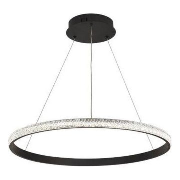 LED Stmívatelný lustr na lanku LED/40W/230V 3000-6500K + dálkové ovládání