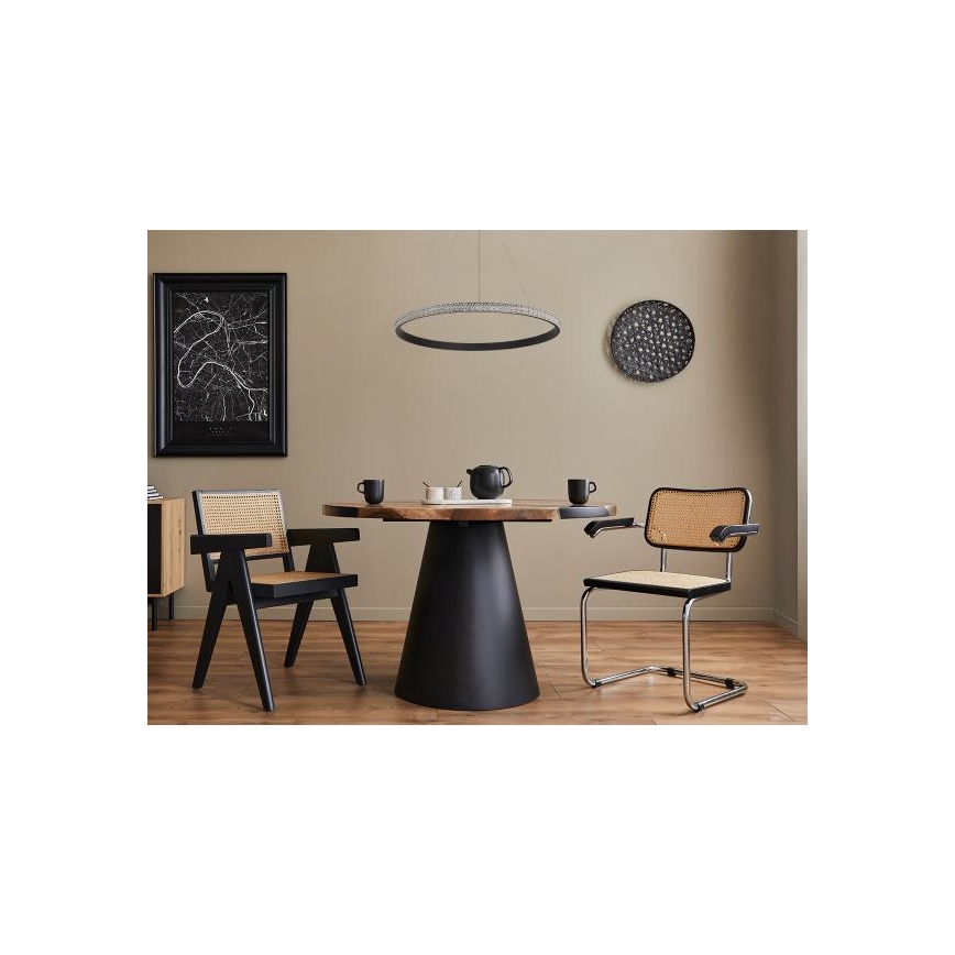 LED Stmívatelný lustr na lanku LED/40W/230V 3000-6500K + dálkové ovládání