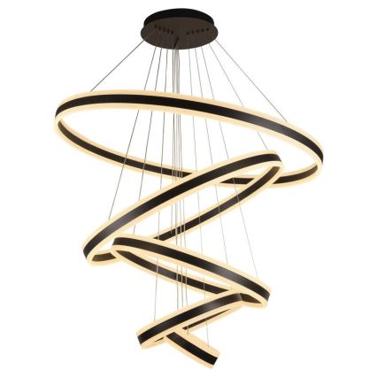 LED Stmívatelný lustr na lanku LED/420W/230V 3000-6500K pr. 100 cm + dálkové ovládání